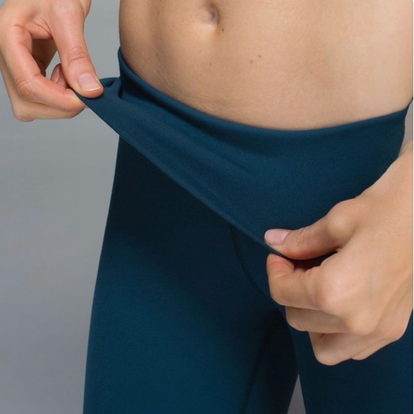 Lululemon Wunder Under Pant *Full-On Luon (Roll Down)•Alberta Lake - Picture 14 of 14
